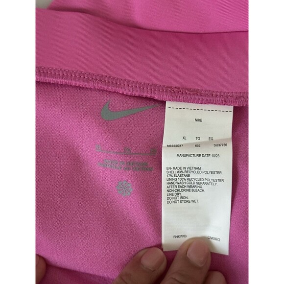 NEW Nike Womens High Waist Bikini Swim Bottoms Pink Size X-Large Beach Summer‎ - Picture 6 of 11